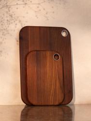 Woodsea Waterless L - Termobehandlet træ skærebræt, fugtbestandigt 46x33 cm 1208971567