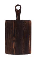 Woodsea Pine Burned S - Fyrretræ skærebræt 20x38cm 1208971575