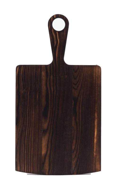Woodsea Pine Burned S - Fyrretræ skærebræt 20x38cm 1208971575