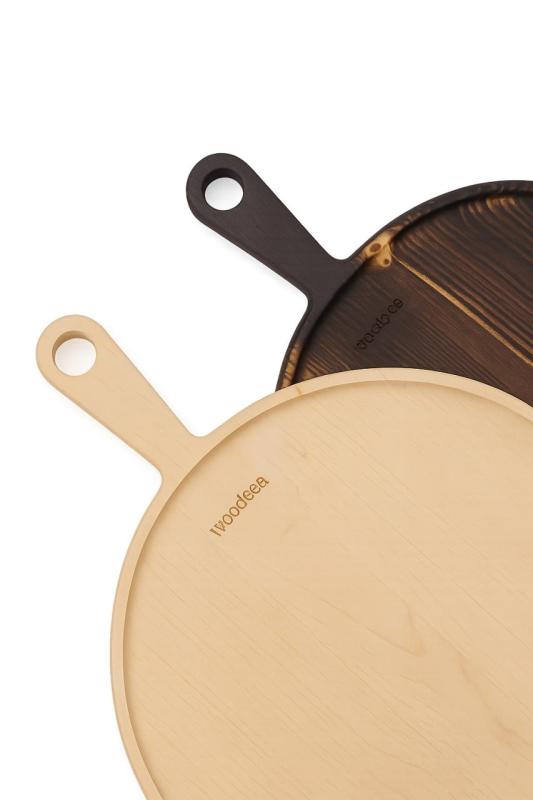 Woodsea Pine Burned - Brændt Fyrretræ Pizza Plank 47x35 cm 1208971580