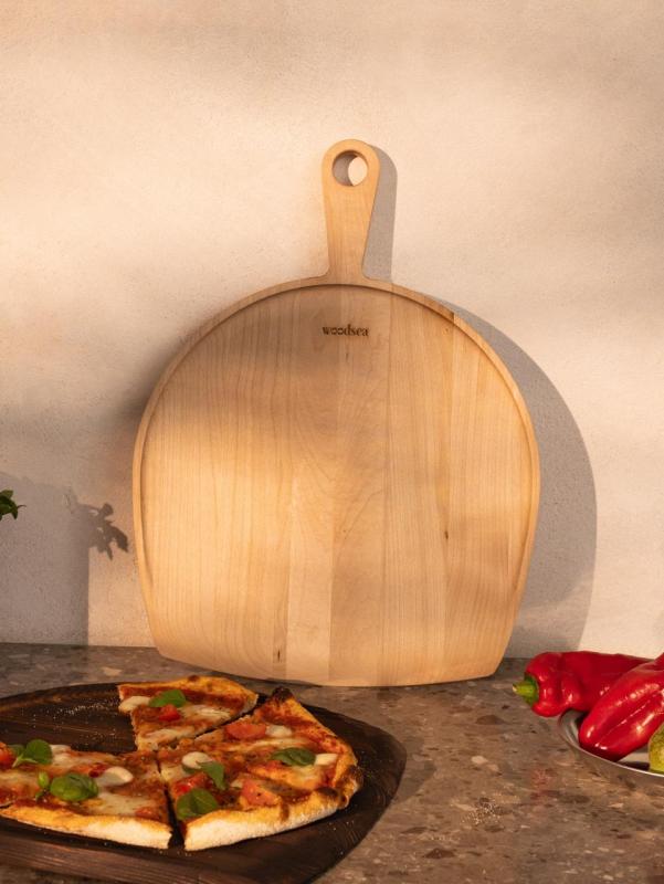 Woodsea Pine Natural - Ahorntræ Pizza Plank 47x35 cm 1208971581