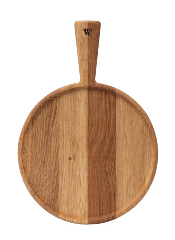 Woodsea Pizza S - Eg Træ Pizza Bræt Rund Ø25 cm 1208971582