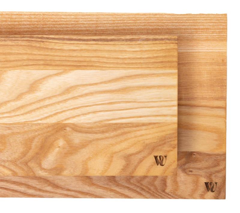 Woodsea Sushi M - Essentræ Sushibræt med valnødtræsben 30x17 cm 1208971585