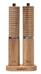 Woodsea Spice - Eg træ saltkværn Ø5x28 cm 1208971595