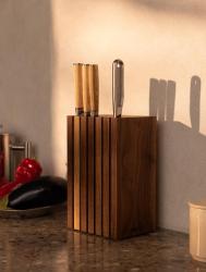Woodsea Block Walnut S - Valnødde Træ Knivblok 13x8 cm 1208971608
