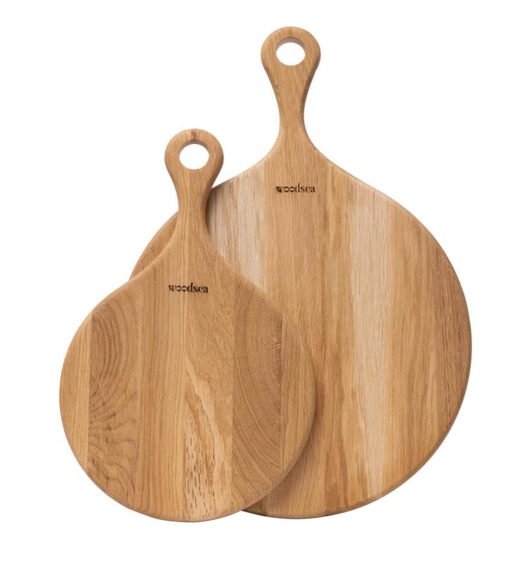 Woodsea Native M - Ege træ Pizza Plade Rund Ø35x2 cm 1208971612