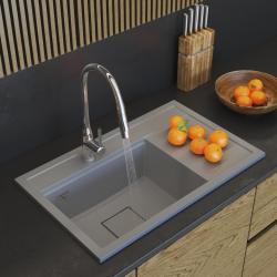 Graniteland Seta Granit Grå Vask Overbygning 80x50 cm 1208971621