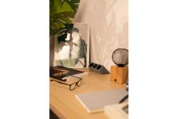 Møbelstik SOFITO, 2xSHUKO, USB A+C, kabel 1,5 m, grå flock
