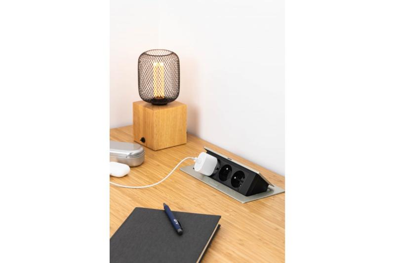 SOFT udtrækkelig stikkontakt, strømkabel 1,5 m