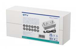 Møbelstik MULTISOFT, 2xSHUKO, USB A+C, RJ45, HDMI, kabel 1,5 m, hvid