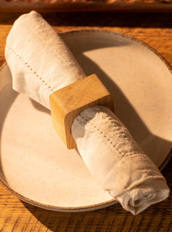 Woodsea Servietring Valnød - Valnød Servietring 5x5 cm 2 stykker 1208971654