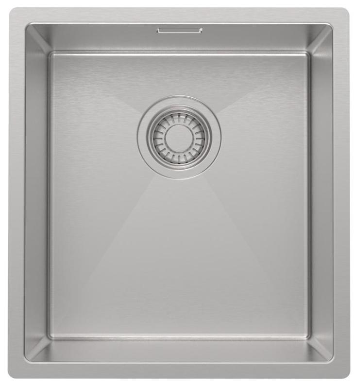 Pure.Sink Luxion Rustfrit stålvask 36x40 cm undermontering, planmontering og overflademontering  PLX3640-02