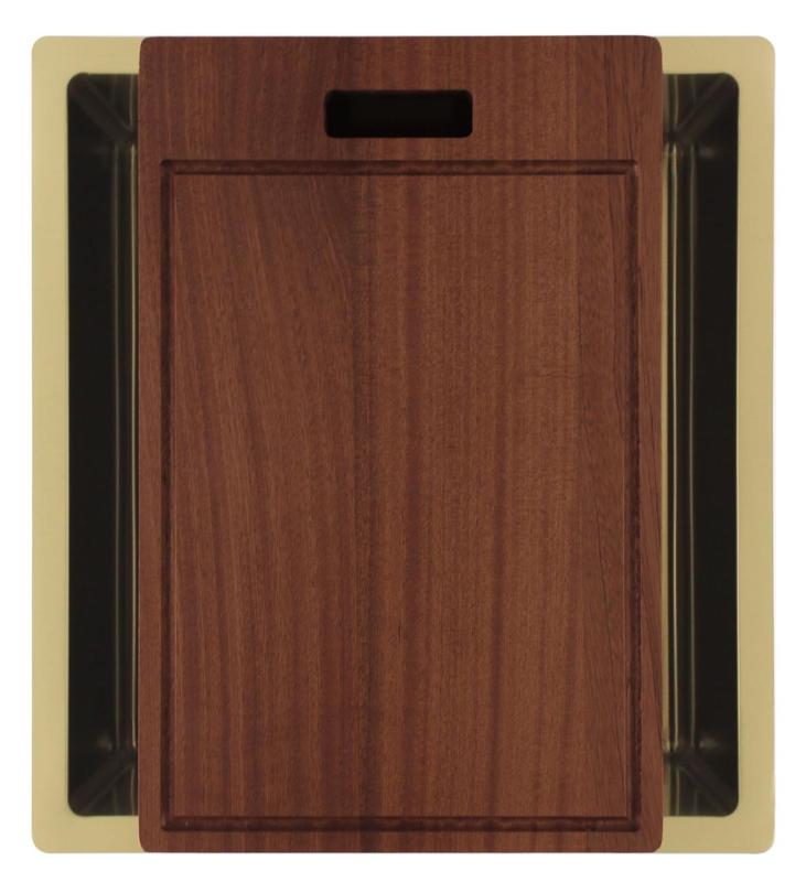 Pure.Sink Luxion Guldvask 36x40 cm undermontering, planmontering og påbygning PLX3640-60