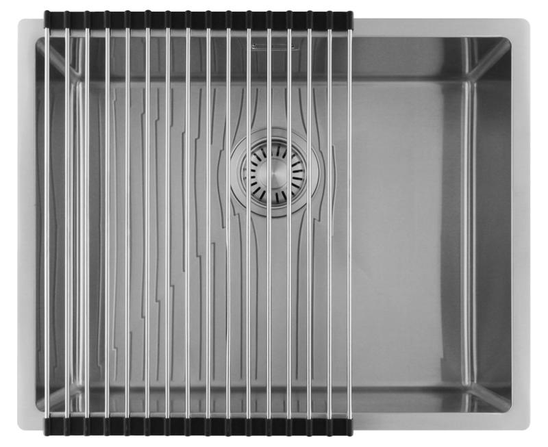 Pure.Sink Luxion Rustfrit stålvask 50x40 cm undermontering, planmontering og påbygning  PLX5040-02