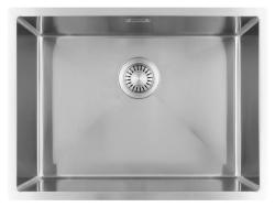Pure.Sink Luxion Rustfrit stålvask 55x40 cm undermontering, planmontering og påmontering PLX5540-02