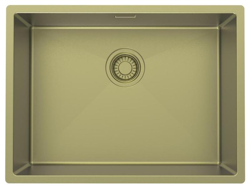 Pure.Sink Luxion Guldvask 55x40 cm undermontering, planmontering og påbygning PLX5540-60