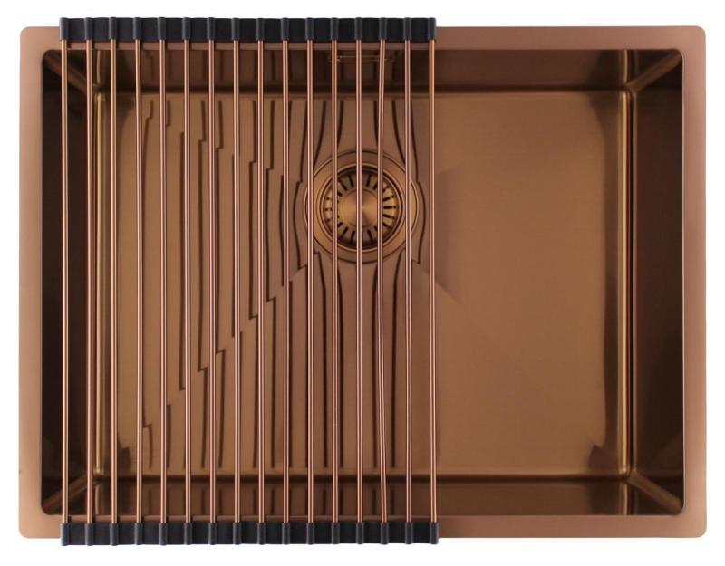 Pure.Sink Luxion Kobbervask 55x40 cm undermontering, planmontering og overflademontering PLX5540-62