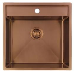 Pure.Sink Luxion Kobbervask 51x50 cm Tapwing med hul til vandhane PLX5150T-62