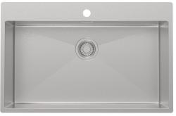 Pure.Sink Luxion Stor rustfri stålvask 78x50 cm Tapwing med hul til vandhane PLX7850T-02