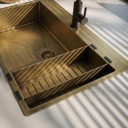 Pure.Sink Luxion Bronze indsats til vask PLXCOL-64