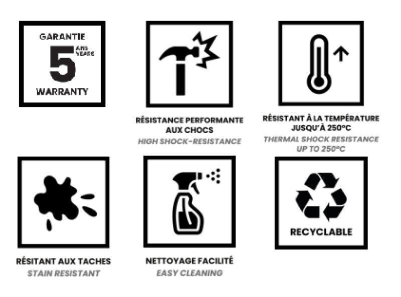 Ausmann Fibre sort stor spændeskål 70x40cm undermontering, overflademontering og planmontering med automatisk sort stik 1208971862