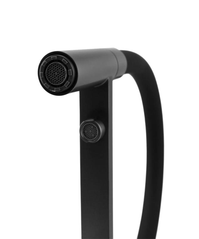 Pure.Sink Elite Steel Flex 3-vejs PVD børstet guld køkkenarmatur med fleksibel tud og filtreret vand PS8110-60