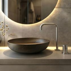 MURO TUA 2-huls håndvaskarmatur i krom med vinkeludløb 1208972108