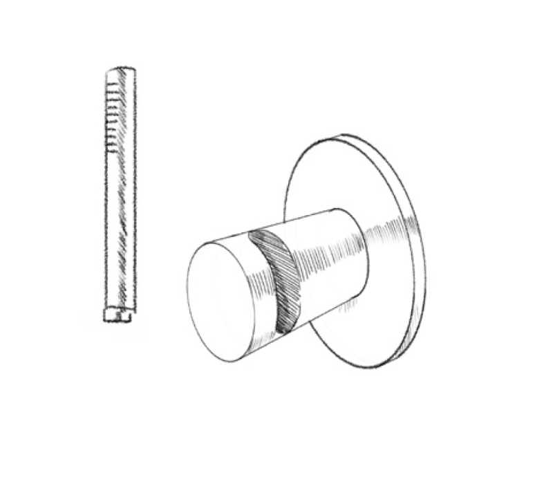 MURO TUA håndbrusersæt Slim komplet med vægmontering krom M1.BA1.S.CR