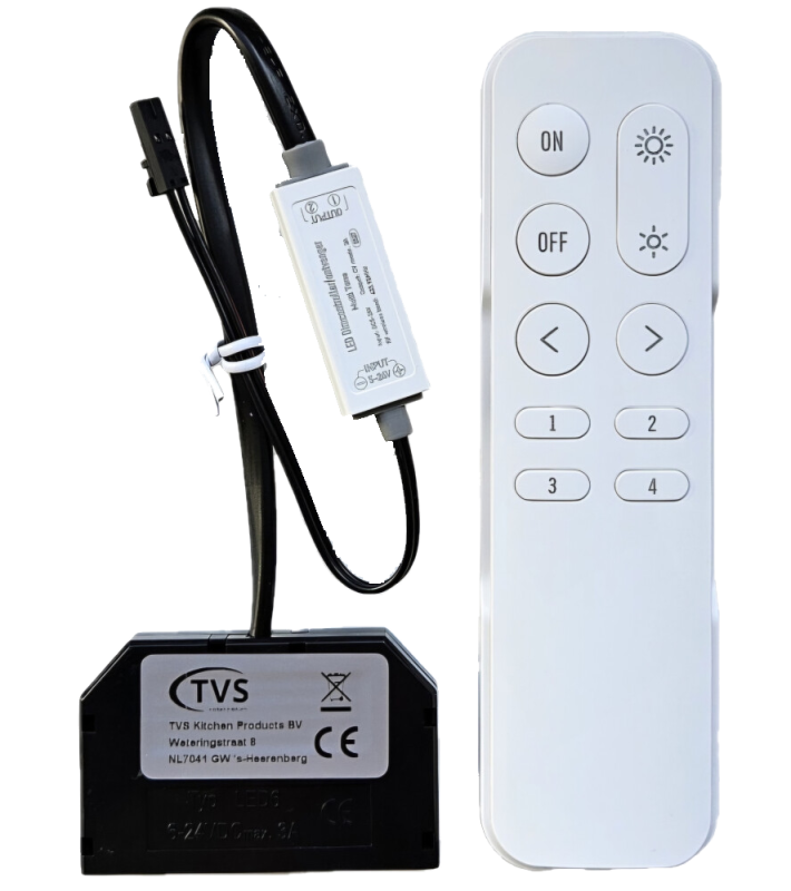 Indux Solin Køkkenmontering Multi Tone LED-sæt 3 spots x 3,6 W Sort 1208972345