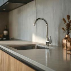 Aquanello Casa Krom Enkelt håndtag køkkenarmatur CR-1201-CS