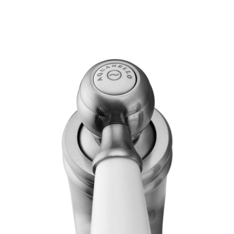 Aquanello Heritage Manor Klassisk nostalgisk håndvaskarmatur i rustfrit stål NB-1001-HM