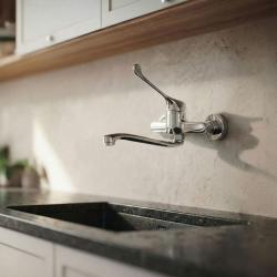 Aquanello Medic Køkkenvægkran med lang håndtag krom CR-1005-MD