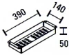 ABK RVS Restbak inzetbak BAR14 KS01014001