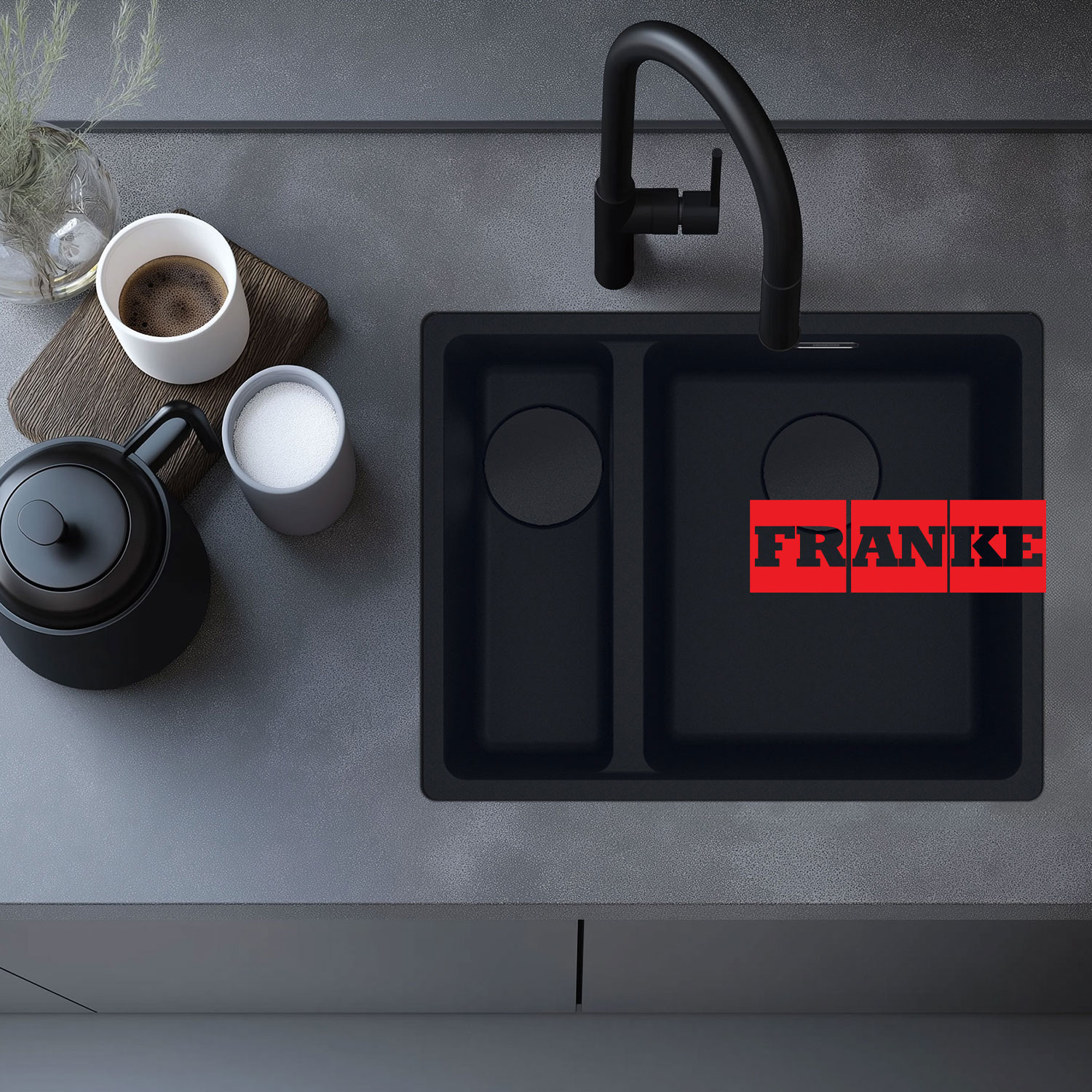Valg af den Perfekte Køkkenvask: Frankes Premium Materialemuligheder